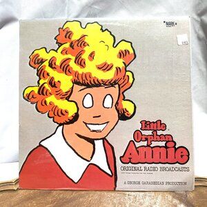 Little Orphan Annie Original Radio Broadcasts 1972 Vinyl Record